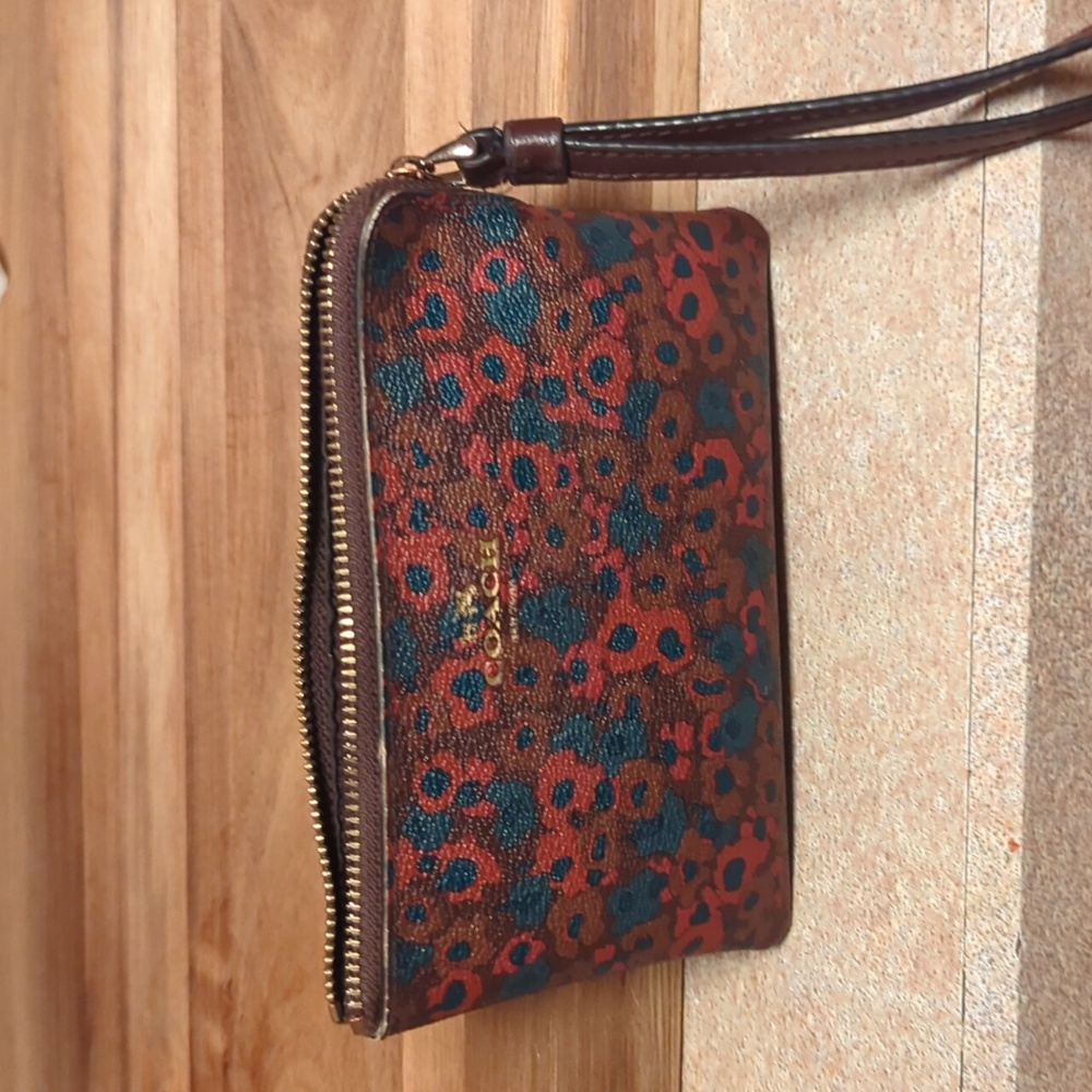 Coach wrist wallet